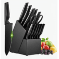 thumbnail image 1 of Set Xtellar De Cuchillos Organizador Elegante Para Cocina 14 Piezas Color Negro, 1 of 2
