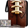thumbnail image 1 of Archivador de tarjetas de fútbol RONMONG de 990 bolsillos con fundas, 1 of 7