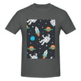 thumbnail image 4 of Bingfone Space Men'S Loose Fit Short-Sleeve Pocket T-Shirt, 4 of 7
