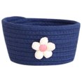 thumbnail image 1 of Cotton Rope Small Storage Basket Desktop Storage Container Home Decoration, 1 of 1