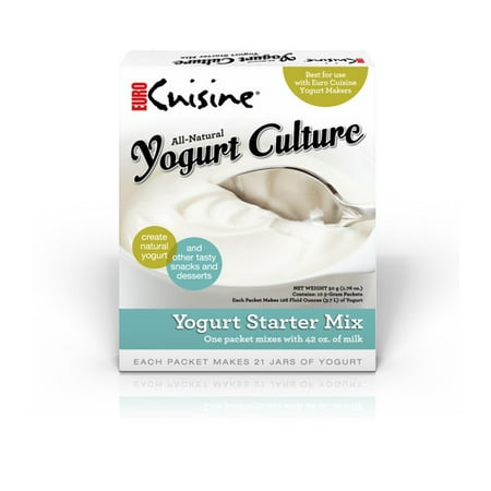 Euro Cuisine Yogurt Starter (Best Tasting Yogurt For Non Yogurt Eaters)