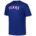 thumbnail image 2 of Men's Profile Evan Carter Royal Texas Rangers Big & Tall Name & Number T-Shirt, 2 of 3