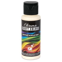 Chroma Craft Colors Acrylic Paint - Antique Lace, 2 oz