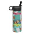 thumbnail image 2 of Scooby Doo Kids Water Bottle with Flip Straw Lid 18OZ Vacuum Insulated Stainless Steel Thermos Leakproof School Travel Sports Cup for Boys Girls Gift, 2 of 8