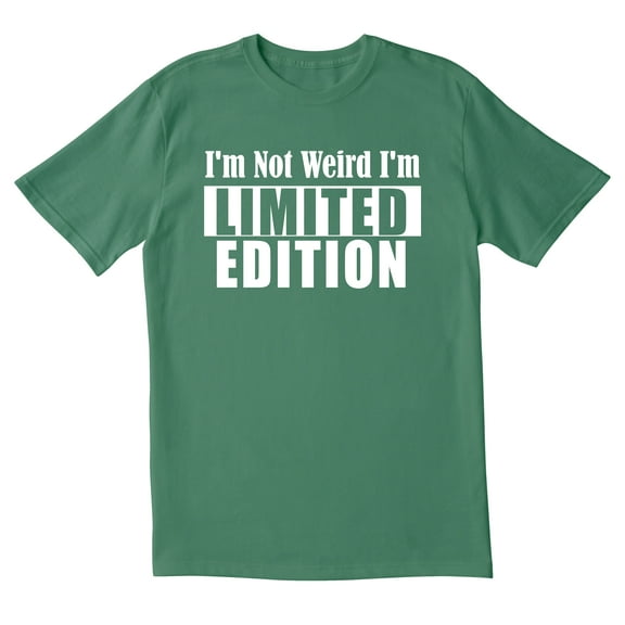 TotallyTorn I Am Not Weird I Am Limited Novelty Sarcastic Funny Mens Graphic T Shirts