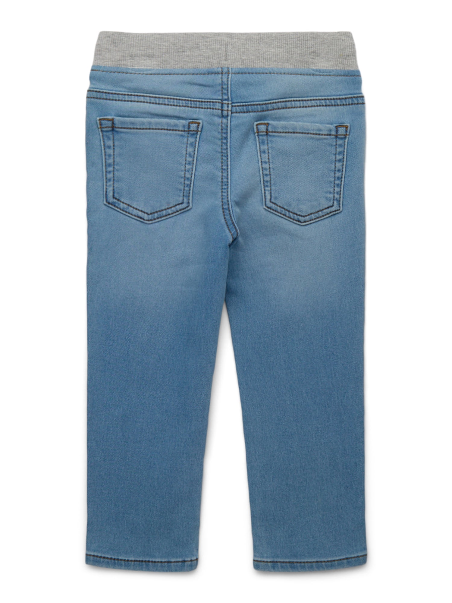 Wonder Nation Toddler Boy's Knit Denim Jeans, Sizes 12M-5T