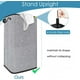 thumbnail image 3 of Cesto de ropa SNIGJAT extra grande de 100 litros con asas resistentes, color gris, 3 of 6