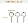 thumbnail image 2 of MasteelfCA 500 Pcs Mini Screw Eye Pin Peg Jewelry Making Findings for Crafting, 2 of 8
