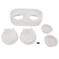 thumbnail image 2 of Ceramic Pet Bowl Set, Large Capacity Easy To Clean Stable Base Separate Design Pet Double Bowls  For Kittens For Cats For Dogs White [Cheongsam Meow] White Background, 2 of 8