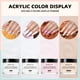 thumbnail image 5 of Set de polvos de uñas acrílicos Morovan, 4 colores, transparente, rosa nude, blanco, 5 of 7