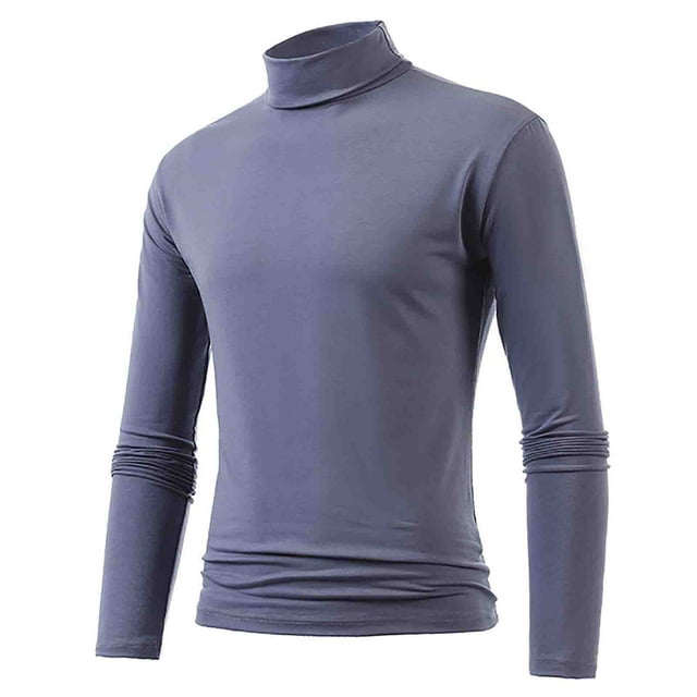 Men's Winter Warm High - Collar Thermal Underwear - Soft, Breathable, Lightweight, for Daily & Various Occasions