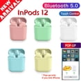 thumbnail image 3 of Audífonos Macaron Airpods Tws Bluetooth Inpods I12, 3 of 4