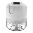 thumbnail image 1 of CC TOY Mini USB Wireless Electric Garlic Masher Press Mincer Vegetable Chili Meat Grinder Food, 1 of 6