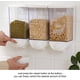 thumbnail image 4 of Caja de Almacenamiento de Granos - Blanca - Grande 1500ml Ormromra HFP-0305, 4 of 8