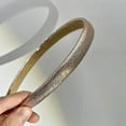 thumbnail image 2 of Elegant Metallic Hairband for Hairstyles - Glittery Design Barrettes for Women and Girls, 2 of 8