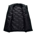 thumbnail image 7 of Quilted Puffer Vest for Men Big and Tall, Winter Stand Collar Warm Casual Sleeveless Outerwear Jackets with Pockets, 7 of 7