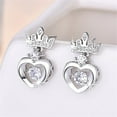 thumbnail image 3 of Xihbxyly Pendientes de Circonita Cúbica, Diseño Deslumbrante de Borla Larga, Elegante Joyería de Aleación, Perfectos para Bodas y Fiestas, Elegante Accesorio Diario, Regalo Considerado para Graduados, 3 of 6