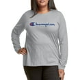 thumbnail image 1 of Champion Women's Plus Size Graphic Long Sleeve T-Shirt, 1 of 5