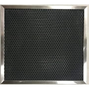 Aluminum and Activated Carbon Range Hood Filter - 8 x 9 1/2 x 5/16-1 Pack