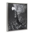 thumbnail image 4 of Stupell Industries Deep Ocean Diving Novelty Photography Gray Floater Framed Canvas Art Print Wall Art, 25 x 31, 4 of 10