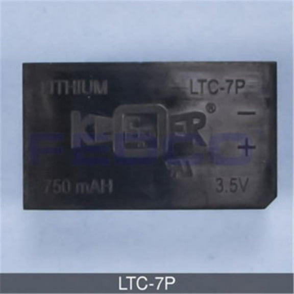 FedCo Batteries Compatible with  EaglePicher LTC-7P EaglePicher Keeper Specialty Battery - 3.5V  750mAh