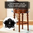thumbnail image 4 of 6 inch boat seat swivel plate fishing boat marine seat swivel rotation 360 degree rotation universal set 15.4 x 15.4 x 2 cm, 4 of 8