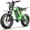 Green, variant on R700 Peak 3000W 20"x4.0 Fat Tire Electric Bike, 52V 25Ah Battery, Off-road E-Bike,E-Mountain bike,for Adults,UL2849