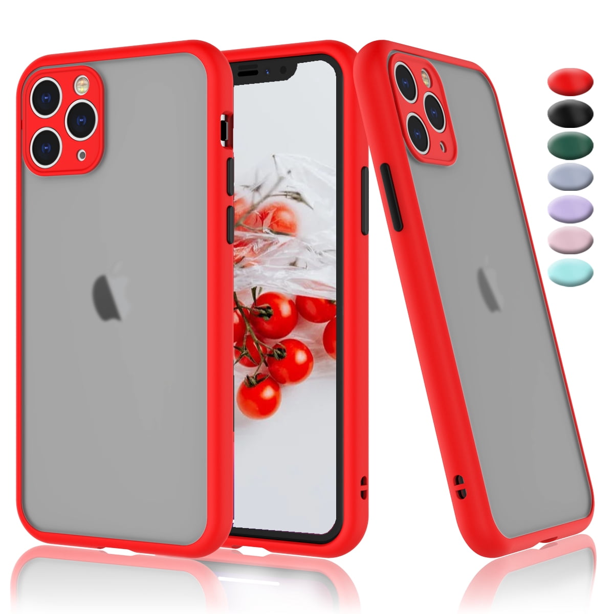 Iphone 11 Case Hard Case For Iphone 11 Shock Absorbing Cover Takfox Translucent Matte Sturdy Case Military Grade Drop Tested Soft Tpu Bumper Slim Phone Cases For Iphone 11 6 1 Inch