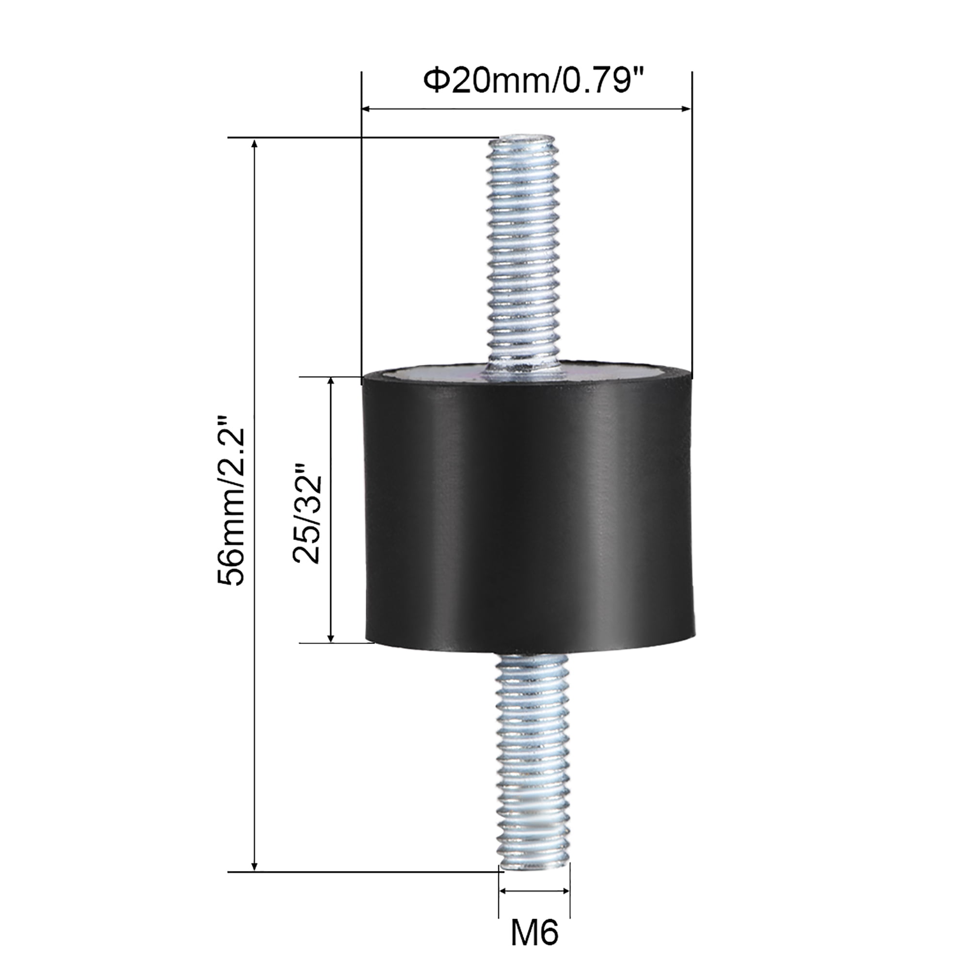 ac condenser fan motor rubber vibration isolator mounts