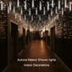 thumbnail image 2 of Guirnalda de luces navideñas Aukora Meteor Shower, 8 tubos, 192 LED, 2 of 7