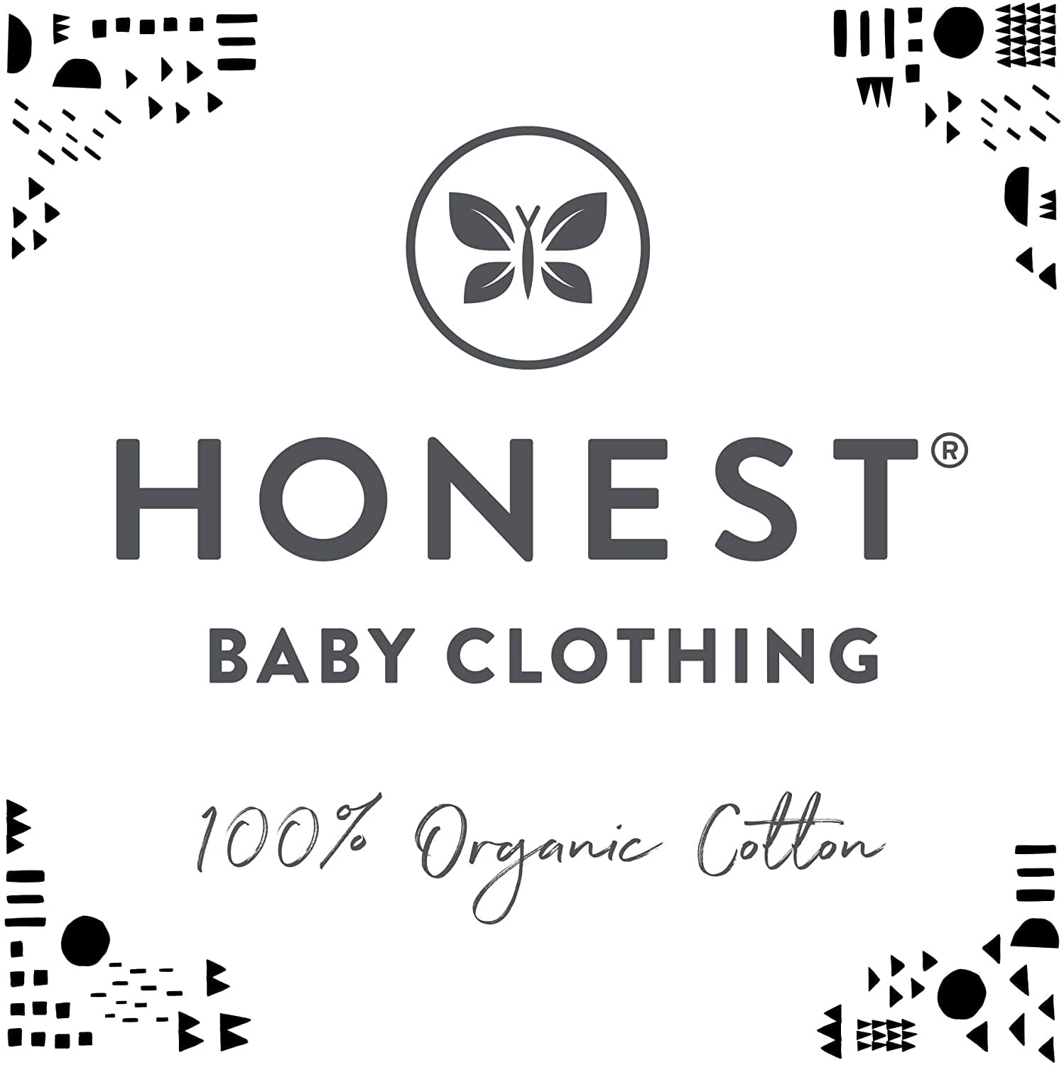 5-Pack Organic Cotton Long Sleeve Bodysuits, Bright White, NB