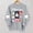 Gray, variant on NTACZA Womens Sweatshirt Halloween Crew Neck Spooky Season Sweatshirt Cute Ghost Grapic Long Sleeve Cozy Pullover Tops Daily Outfits Beige L