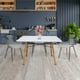 thumbnail image 3 of Mundo In Mesa Comedor Rectangular Oslo 120x80 cm Melamina 6 personas Mundo In rectangular, 3 of 8