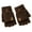 Brown, variant on LEKODE Fingerless Gloves Mittens for Women Gloves with Fingers Cut Out Gym Gloves for Women Open Finger Gloves Men Batting Gloves Riding Gloves a One Size