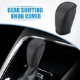 thumbnail image 2 of Cubierta de palanca de cambio de marchas, embellecedor de perilla de palanca de cambios Interior automotriz para Volkswagen Atlas 2018-2022, negro, 2 of 7