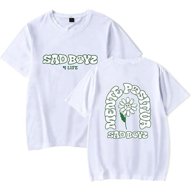 T-shirt Junior H Sad Boyz 4 Life Nouveau Logo Merch Femmes Hommes Mode Décontractée Manches Courtes