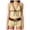 Khaki, variant on 2 Piece Y2k Polka Dot Halter Bikini with Shorts 2000s Bathing Suit Set Summer Vacation Cute Beach Tankini Swimsuit(Pink,L)