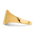 thumbnail image 3 of 14k Yellow Gold 9.5x8.0mm Signet Ring, 3 of 9