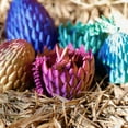 Dragon Egg Fidget Toy Surprise,3D Printed Mystery Dragon Egg,Crystal