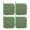 Green, variant on Yongwei pot holders 4pcs Pot Holders Kitchen Mats Hot Dish Mats Kitchen Cooking Pot Mats Reusable Hot Plate Mat