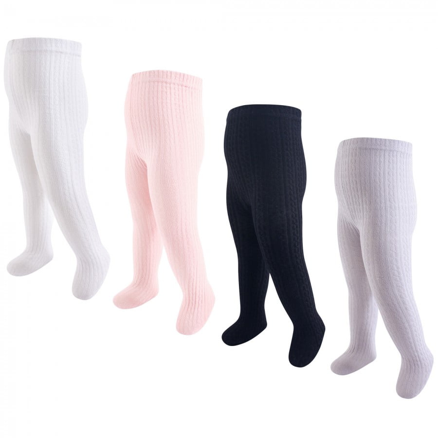 Baby Girls Tights,Warm Cotton Soft Tights Toddler Seamless Cable Knit Leggings Tights Ribbed Autumn Winter Stockings