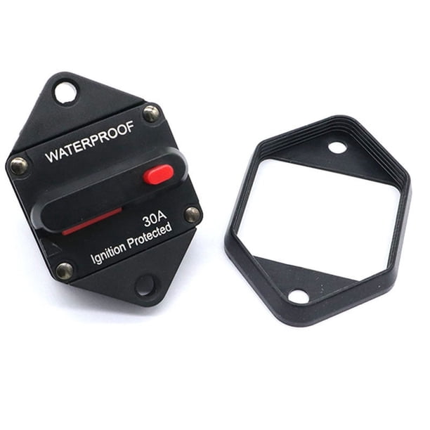 Modificación de audio del automóvil con interruptor portafusibles automático protección de energía recuperación disyuntor circuito protección