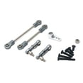 thumbnail image 1 of mmirethe Steering Link Rod Pull Rods Servo Links Linkage 28T Servo Arm For 1/28 Wltoys K969 Pull Rods Metal Upgrade Adjustable Titanium color 1Set, 1 of 6