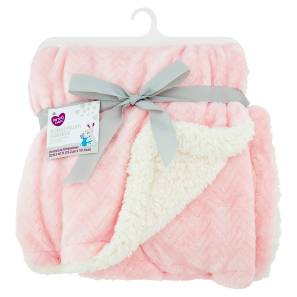 Parent's Choice Royal Plush Blanket, Pink