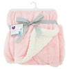 Parent's Choice Royal Plush Baby Blanket, Pink, 30 x 40
