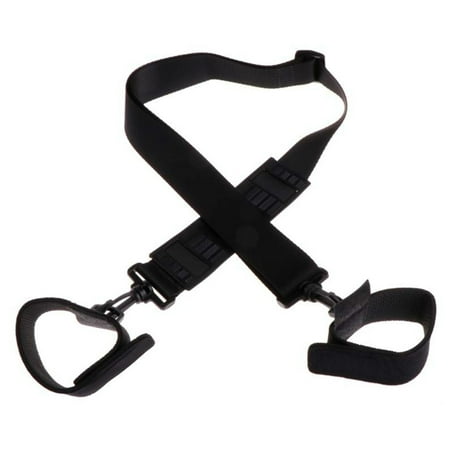 Fearlessin Fishing Rod Shoulder Belt Adjustable Pole Carrier Strap Outdoor Freshwater Saltwater Rock River Stream Fish Tackle Band