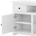thumbnail image 6 of Dextrus 70 Inch TV Stand with Removable Electric Fireplace for Screens up to 80 Inches,White, 6 of 6