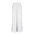thumbnail image 2 of ZToonmas Women's High Waist Fold Over Maxi Skirt Casual Stretchy Bodycon Long Skirt for Loungewear and Everyday Wear, 2 of 3