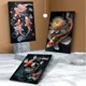 thumbnail image 5 of Pósteres e impresiones de peces de la suerte, carpas koi y flores, impresión en lienzo de acuarela para sala de estar, dormitorio, arte de pared, decoración del hogar, 5 of 5
