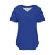 thumbnail image 5 of Blusas para mujer,Suéter estampado con cuello en V para mujer, top informal de manga corta, tejido suave, ideal para primavera y verano, sopatenor, 5 of 9